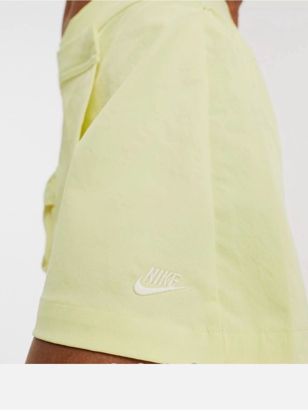 Nike Tech Pack High-Rise Wraparound Skort | Butter Yellow | XS - Picture 12 of 12